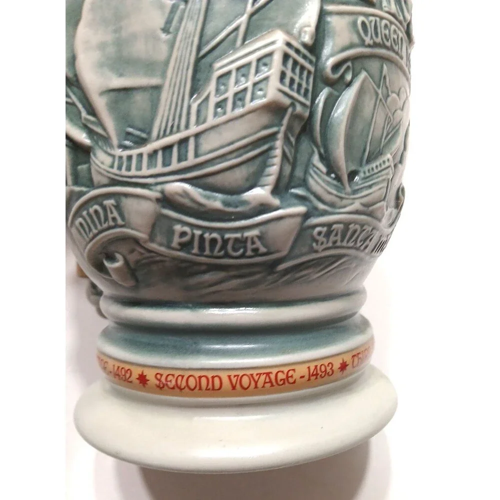 Vintage Avon 1992 Christopher Columbus New World Stein Made in Brazil #88413 - Picture 10 of 15